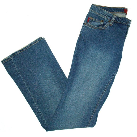 Tyte Jeans Vintage Inspired - Style# 17560UAJ - Women's Flared Blue Denim 31x32 - Picture 11 of 12
